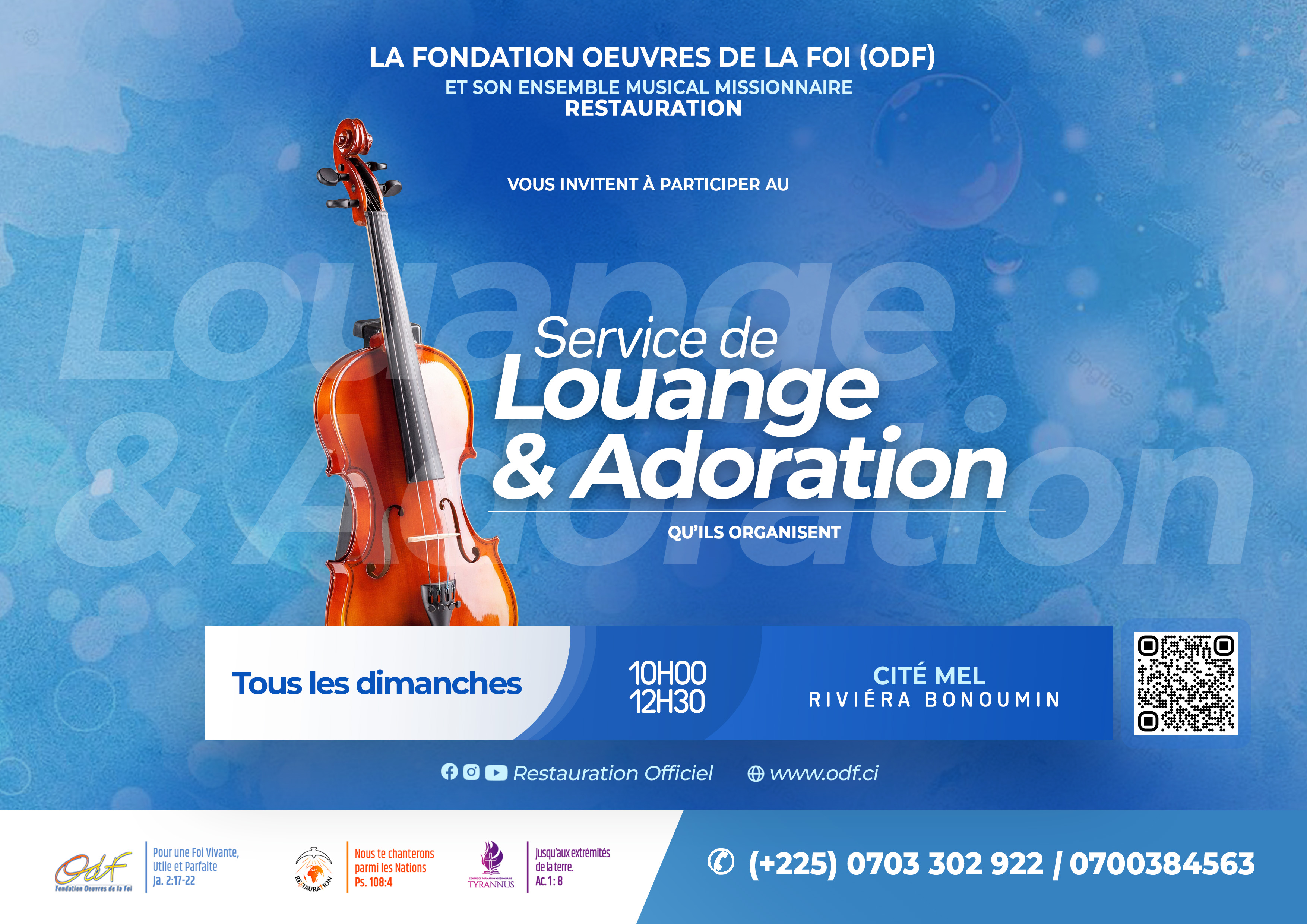 Serivce de Louange et Adoration